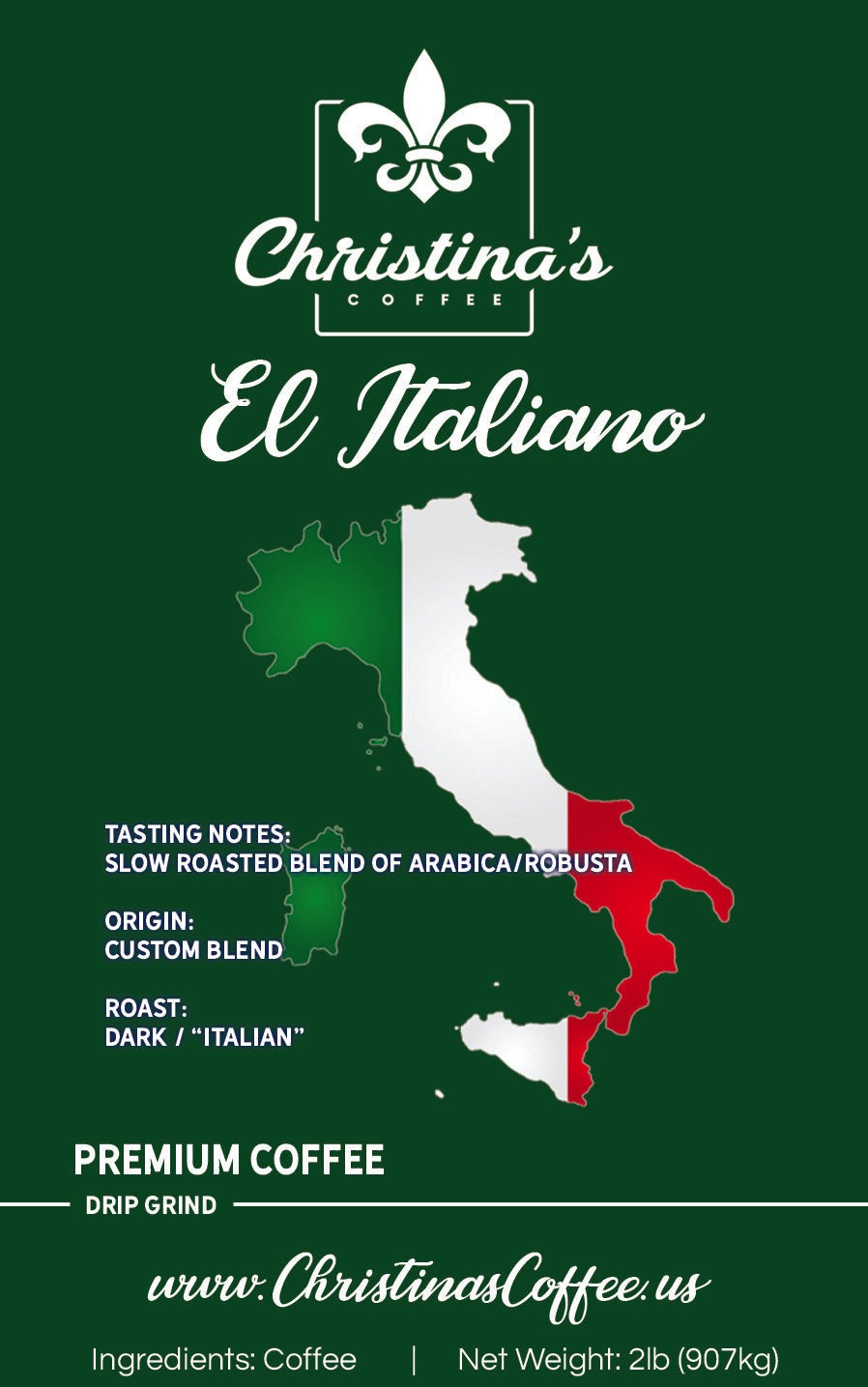 El Italiano - Italian Dark Roast Blend