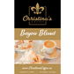Christina's Coffee Bayou Blend medium roast coffee bag - 1 lb. kraft packaging
